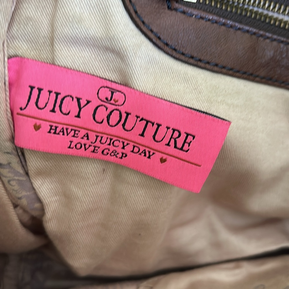 🎉Sale🎉Vintage Brown Juicy Couture bag - Picture 15 of 16